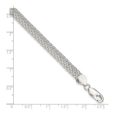 Sterling Silver Mesh Bracelet – view 5