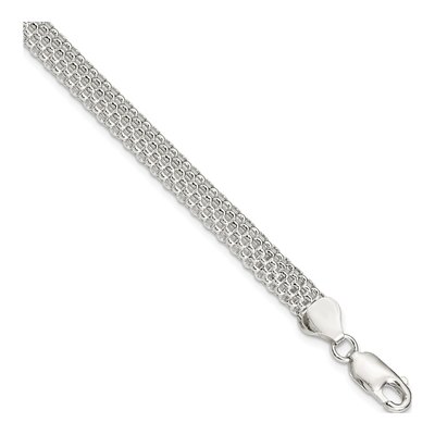 Sterling Silver Mesh Bracelet