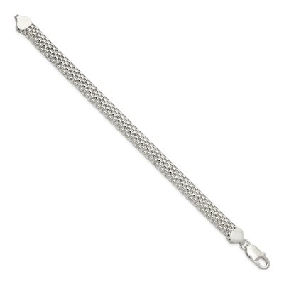 Sterling Silver Mesh Bracelet – view 3
