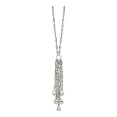 Sterling Silver Dangle Necklace – view 3