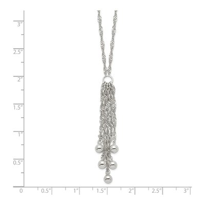 Sterling Silver Dangle Necklace – view 4