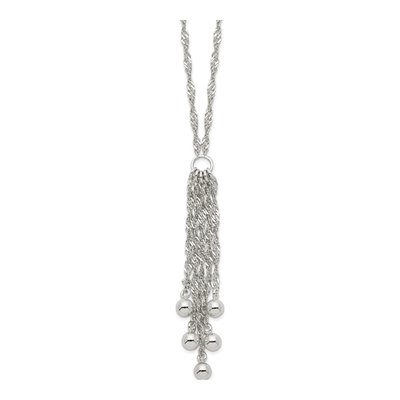 Sterling Silver Dangle Necklace