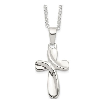 Sterling Silver Cross Pendant Necklace