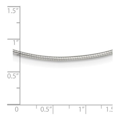 Sterling Silver Omega Neckwire Necklace – view 5