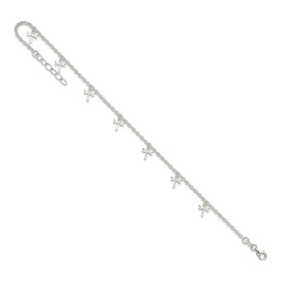 Sterling Silver Dragonfly Anklet – view 8