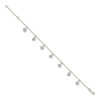 Sterling Silver Sea Shell Anklet – view 3