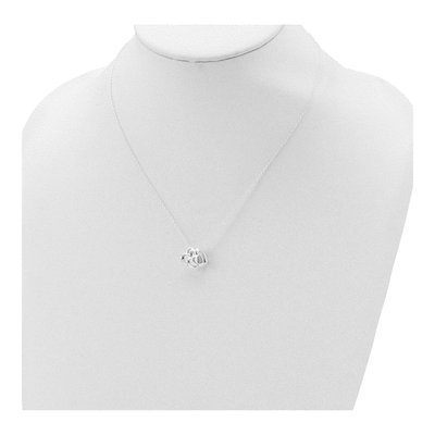Sterling Silver Fancy 3-Heart Pendant Necklace – view 5