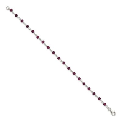 Sterling Silver CZ Bracelet – view 3