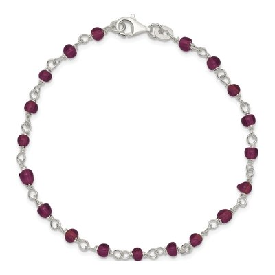 Sterling Silver CZ Bracelet – view 4