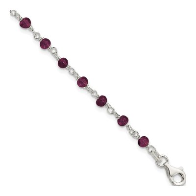 Sterling Silver CZ Bracelet