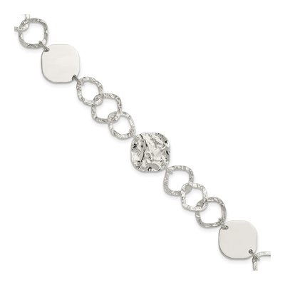 Sterling Silver Fancy Link Bracelet