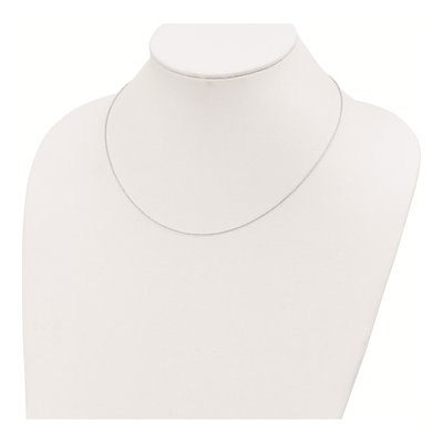 Sterling Silver 1mm Beaded Chain – view 2