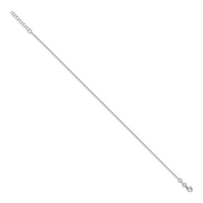 Sterling Silver 1.5mm Rolo Chain Anklet – view 4