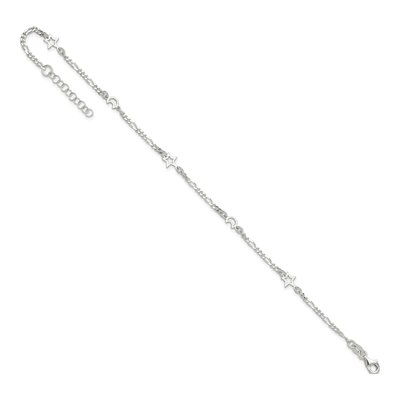 Sterling Silver Moon Star Anklet – view 8
