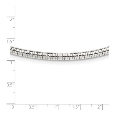 Sterling Silver Round Neckwire Necklace – view 6