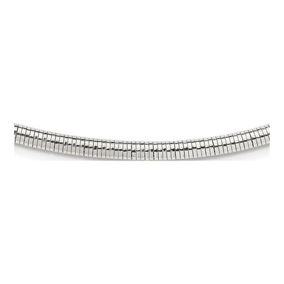 Sterling Silver Round Neckwire Necklace
