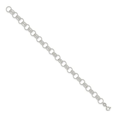 Sterling Silver Link Bracelet – view 3