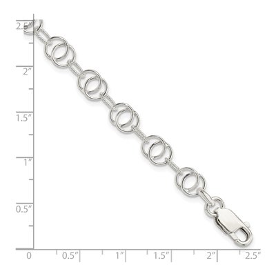 Sterling Silver Fancy Bracelet – view 4