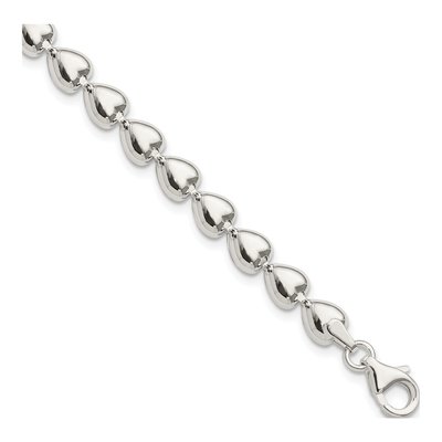 Sterling Silver Heart Bracelet