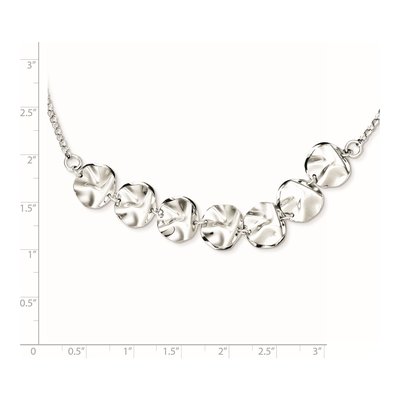 Sterling Silver Fancy Necklace – view 2