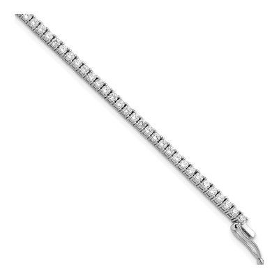 Sterling Silver CZ Tennis Bracelet