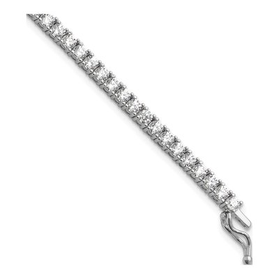 Sterling Silver CZ Tennis Bracelet