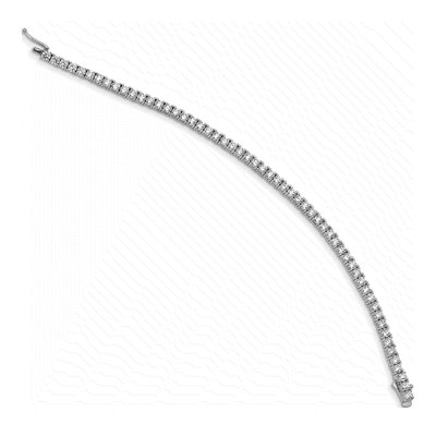 Sterling Silver CZ Tennis Bracelet – view 2