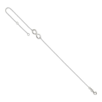 Sterling Silver Infinity Anklet – view 8