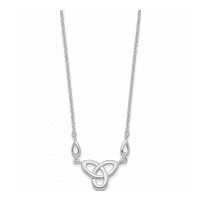 Sterling Silver Celtic Knot Pendant Necklace – view 3