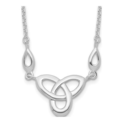 Sterling Silver Celtic Knot Pendant Necklace