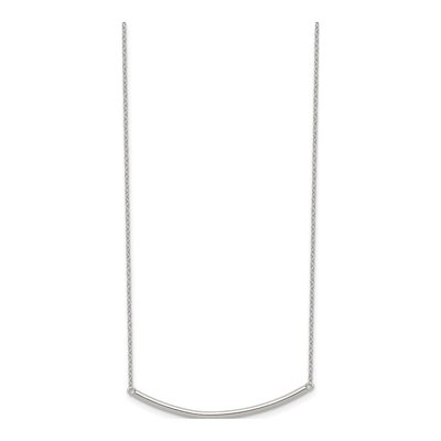 Sterling Silver Bar Necklace – view 3