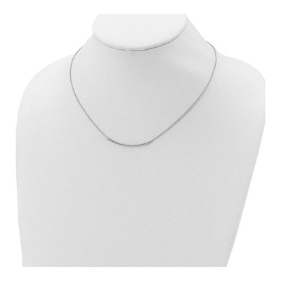 Sterling Silver Bar Necklace – view 5