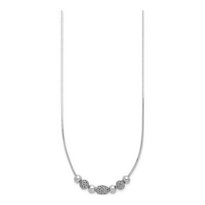 Sterling Silver Filigree Necklace – view 3