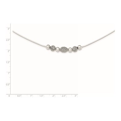 Sterling Silver Filigree Necklace – view 4