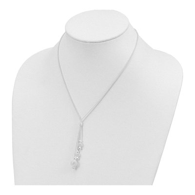Sterling Silver Beaded Necklace – view 4