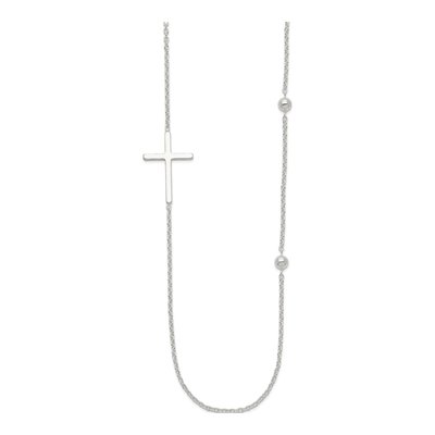 Sterling Silver Cross Pendant Necklace