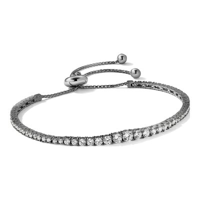 Sterling Silver CZ Bracelet – view 6