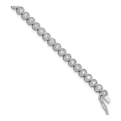 Sterling Silver CZ Tennis Bracelet