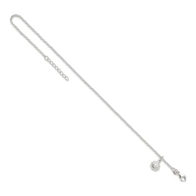 Sterling Silver Sun Anklet – view 5