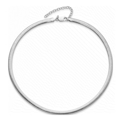 Sterling Silver Cubetto Necklace – view 3