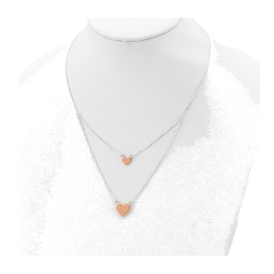 Sterling Silver Heart Pendant Necklace – view 4