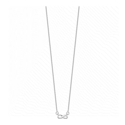 Sterling Silver Infinity Pendant Necklace – view 3