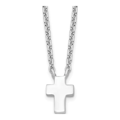 Sterling Silver Cross Pendant Necklace