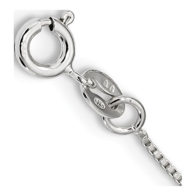 Sterling Silver Ruthenium-Plated Mustache Drop Pendant Necklace – view 2