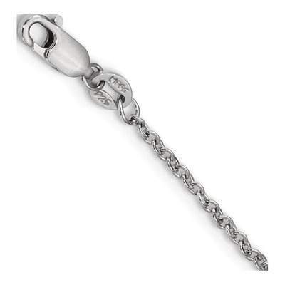 Sterling Silver CZ Heart Pendant Necklace – view 2