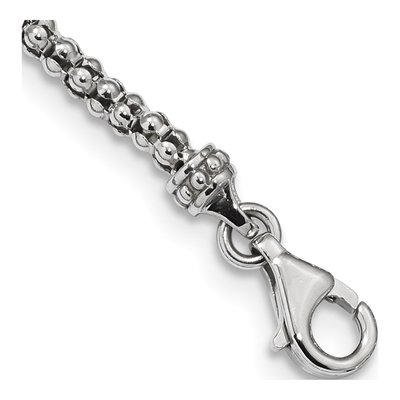 Sterling Silver CZ Heart Dangle Pendant Necklace – view 2