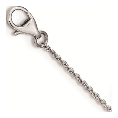 Sterling Silver CZ Ice 9-Station Necklace – view 4