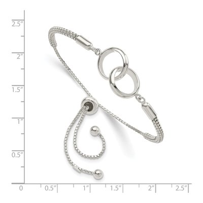 Sterling Silver Adjustable Bracelet – view 3