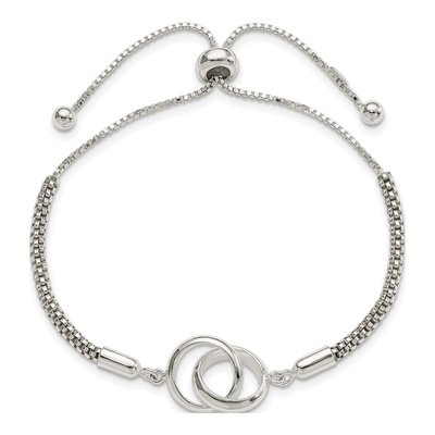 Sterling Silver Adjustable Bracelet – view 4