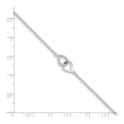 Sterling Silver CZ Bracelet – view 4